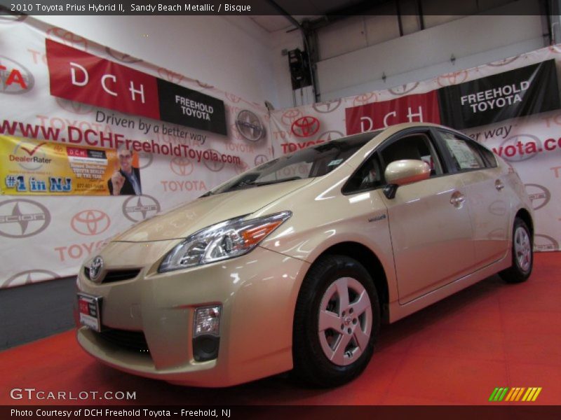 Sandy Beach Metallic / Bisque 2010 Toyota Prius Hybrid II
