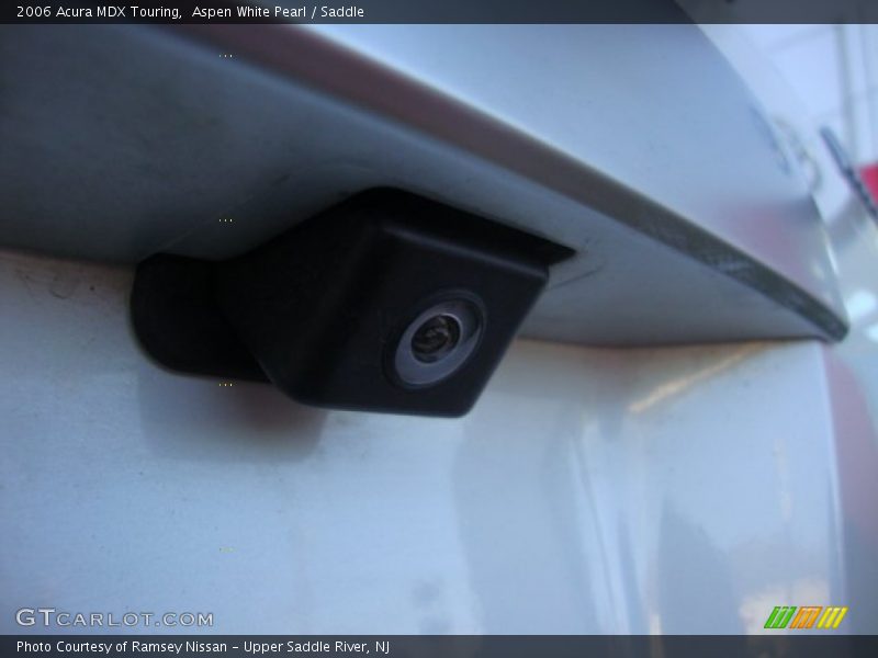 Aspen White Pearl / Saddle 2006 Acura MDX Touring