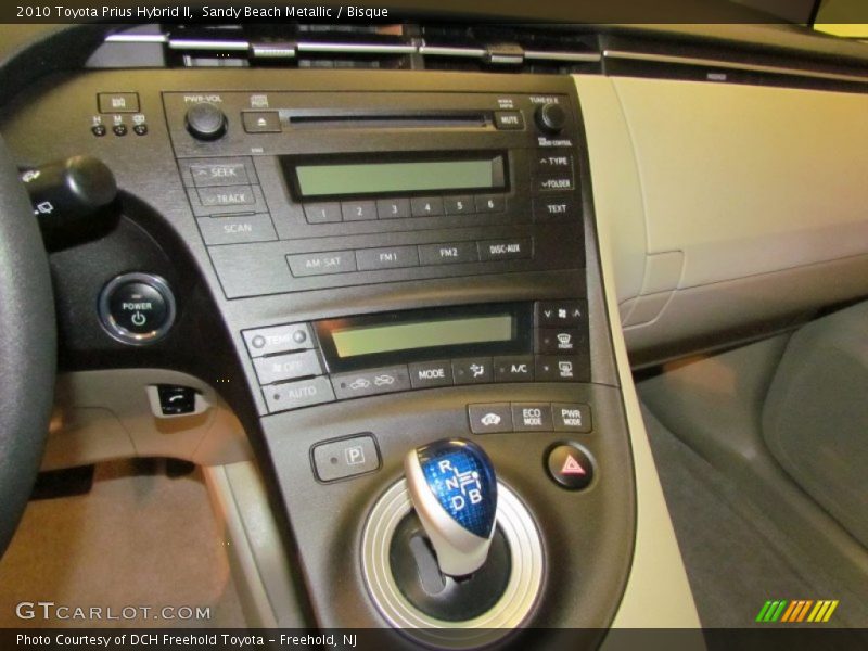 Controls of 2010 Prius Hybrid II