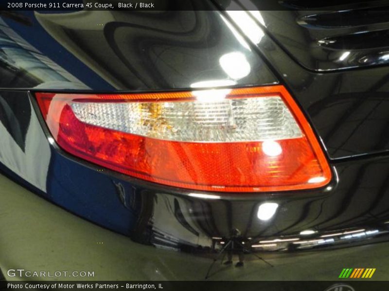 Black / Black 2008 Porsche 911 Carrera 4S Coupe