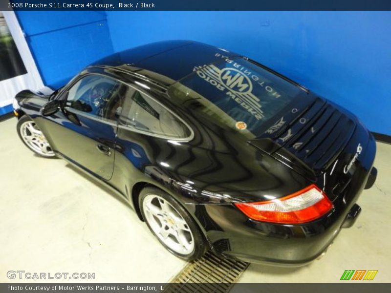 Black / Black 2008 Porsche 911 Carrera 4S Coupe