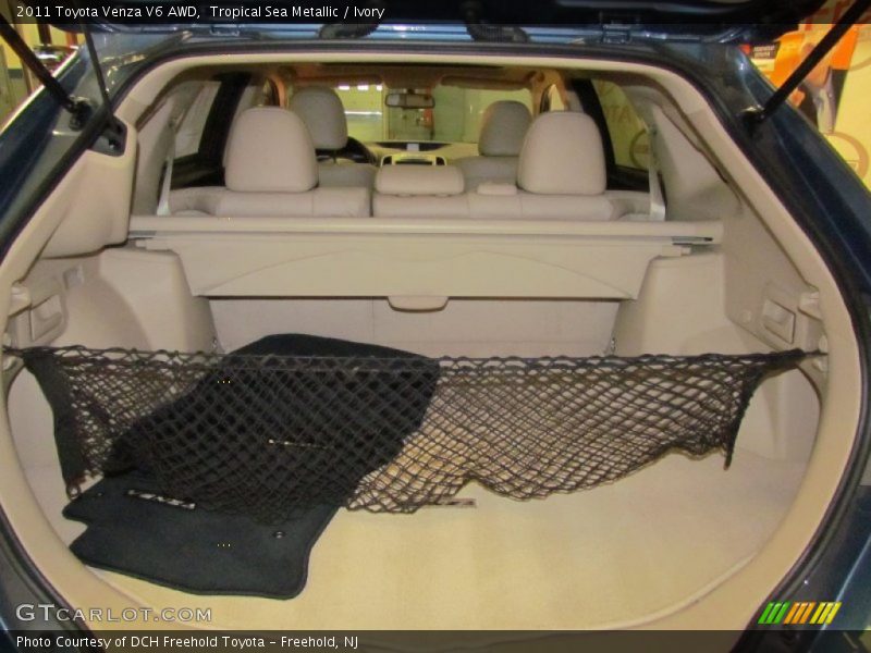 Tropical Sea Metallic / Ivory 2011 Toyota Venza V6 AWD