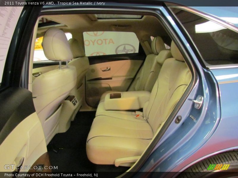 Tropical Sea Metallic / Ivory 2011 Toyota Venza V6 AWD