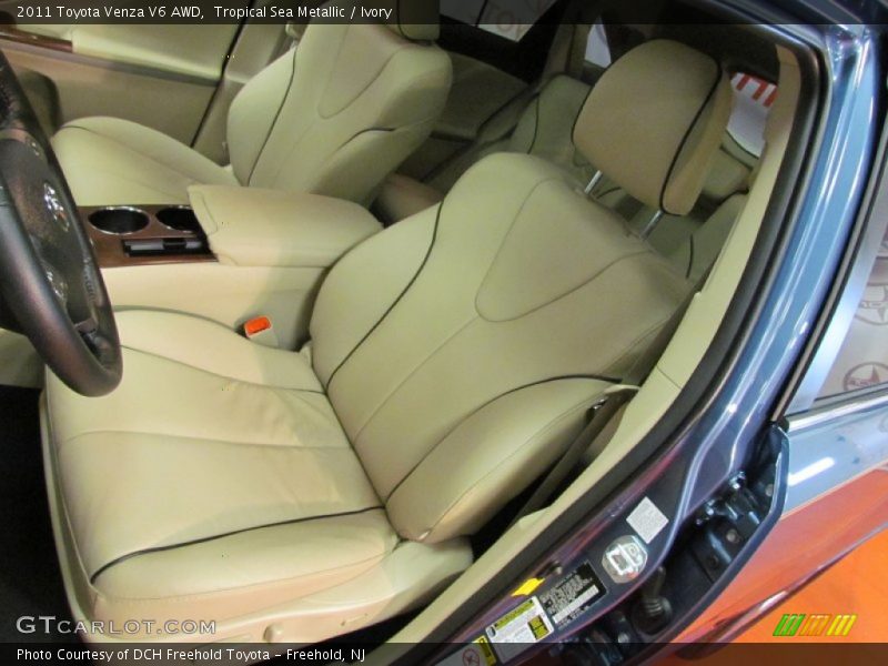Tropical Sea Metallic / Ivory 2011 Toyota Venza V6 AWD