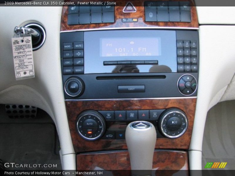 Pewter Metallic / Stone 2009 Mercedes-Benz CLK 350 Cabriolet