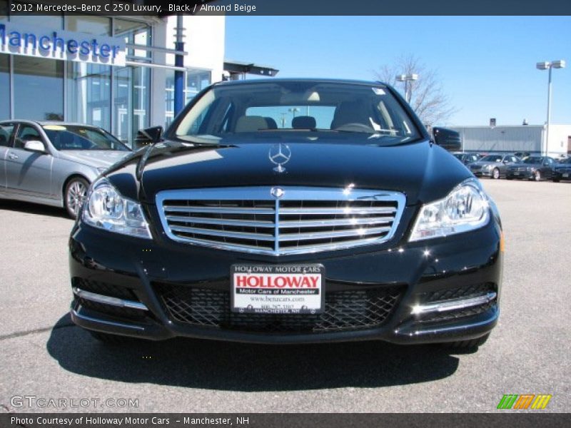 Black / Almond Beige 2012 Mercedes-Benz C 250 Luxury