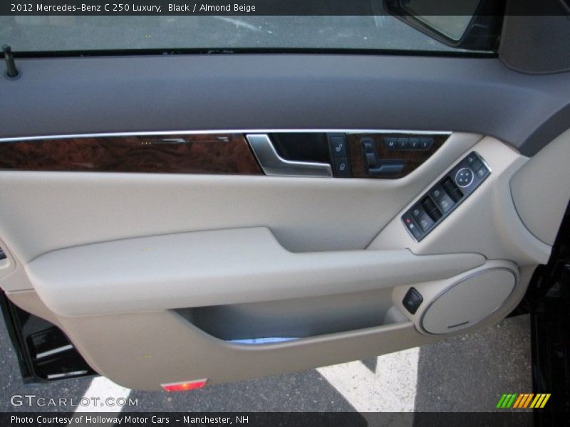 Black / Almond Beige 2012 Mercedes-Benz C 250 Luxury