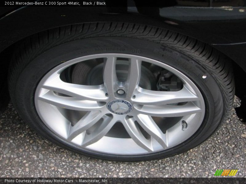 Black / Black 2012 Mercedes-Benz C 300 Sport 4Matic