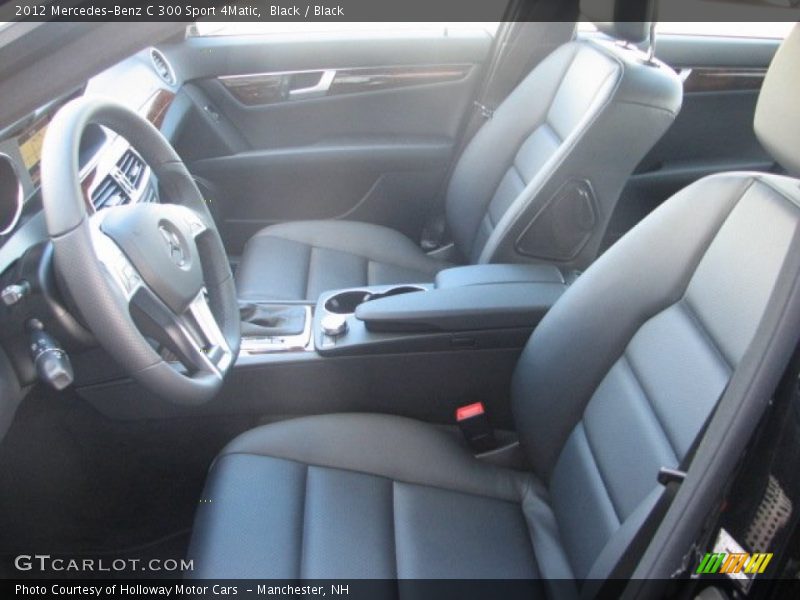 Black / Black 2012 Mercedes-Benz C 300 Sport 4Matic