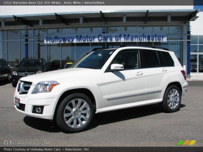 Arctic White / Almond/Black 2012 Mercedes-Benz GLK 350 4Matic