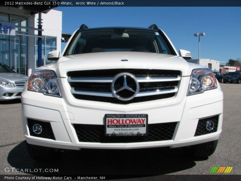 Arctic White / Almond/Black 2012 Mercedes-Benz GLK 350 4Matic