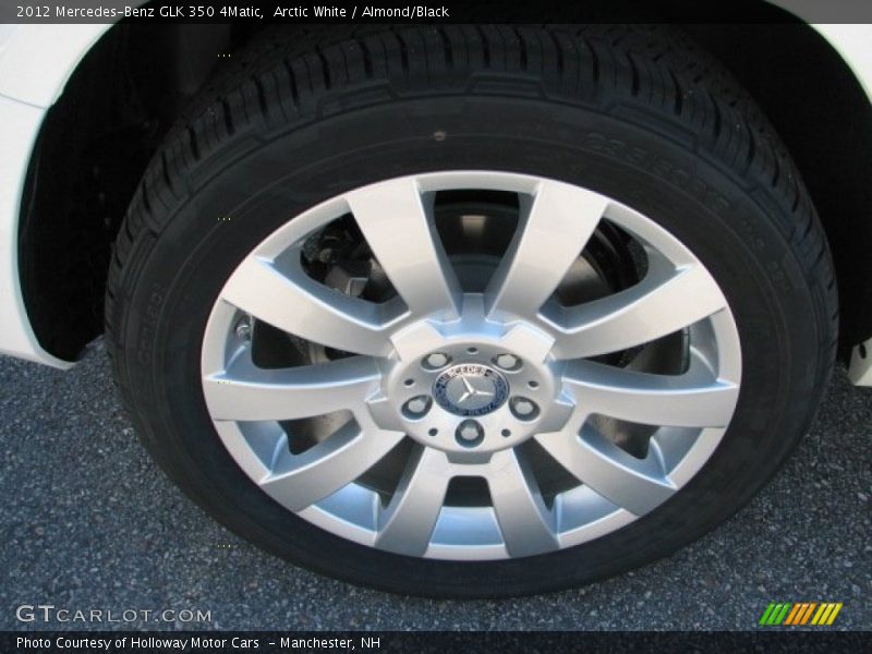 Arctic White / Almond/Black 2012 Mercedes-Benz GLK 350 4Matic