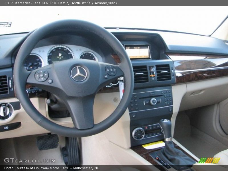 Arctic White / Almond/Black 2012 Mercedes-Benz GLK 350 4Matic