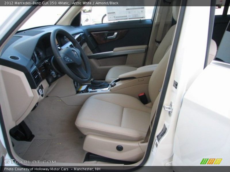 Arctic White / Almond/Black 2012 Mercedes-Benz GLK 350 4Matic