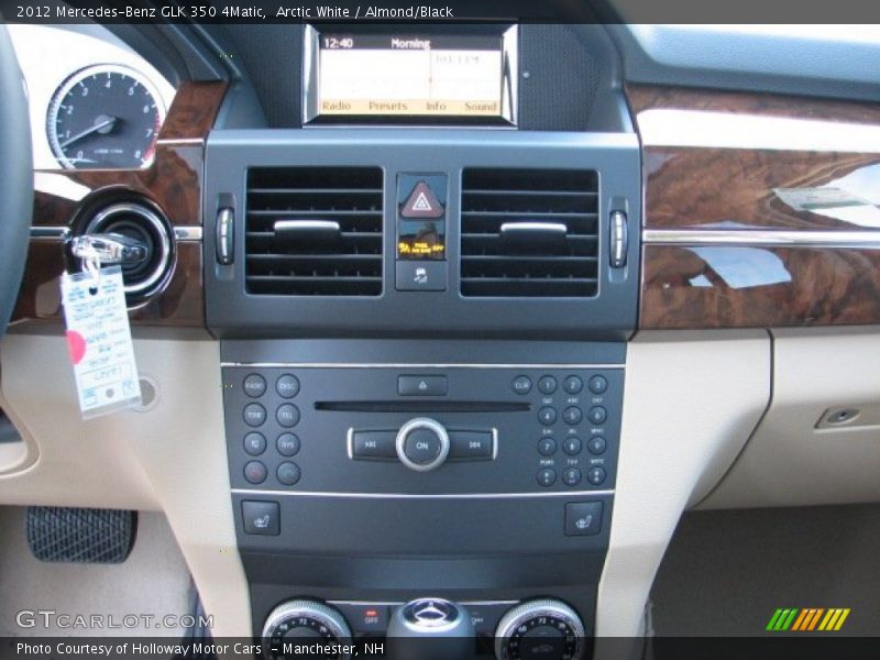 Arctic White / Almond/Black 2012 Mercedes-Benz GLK 350 4Matic