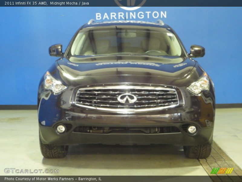 Midnight Mocha / Java 2011 Infiniti FX 35 AWD