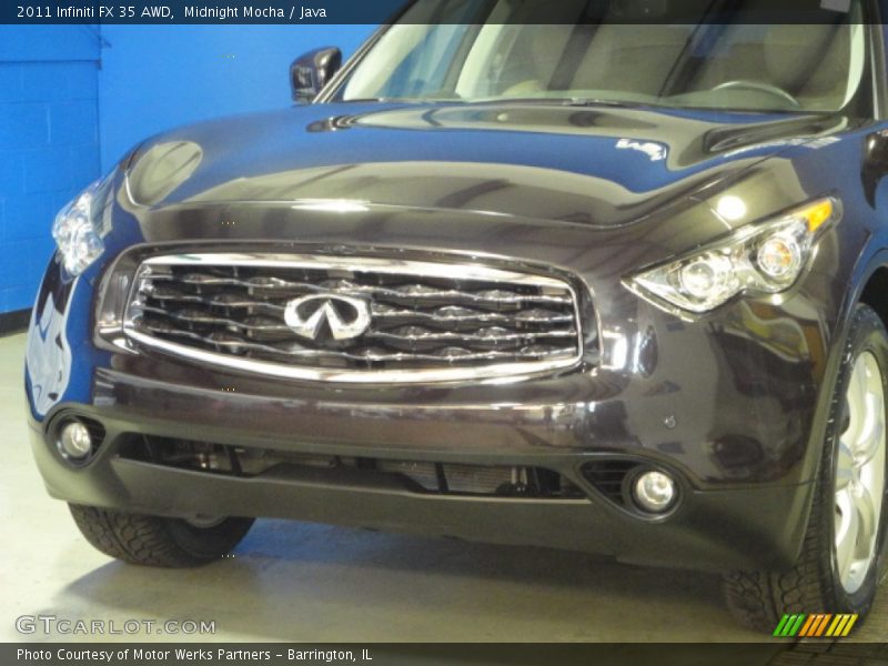 Midnight Mocha / Java 2011 Infiniti FX 35 AWD