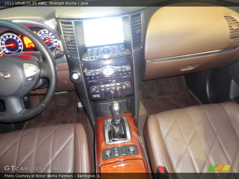 Midnight Mocha / Java 2011 Infiniti FX 35 AWD