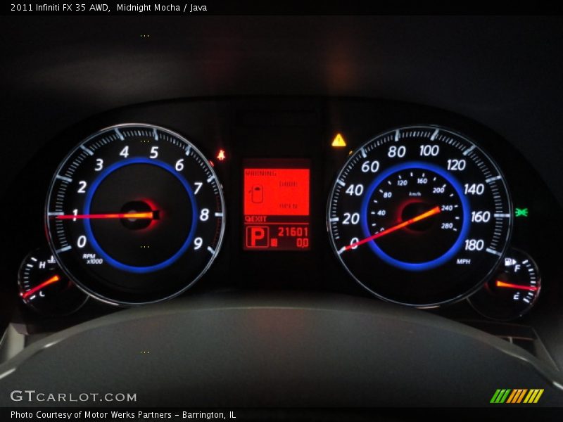  2011 FX 35 AWD 35 AWD Gauges