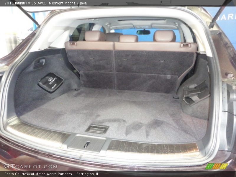  2011 FX 35 AWD Trunk