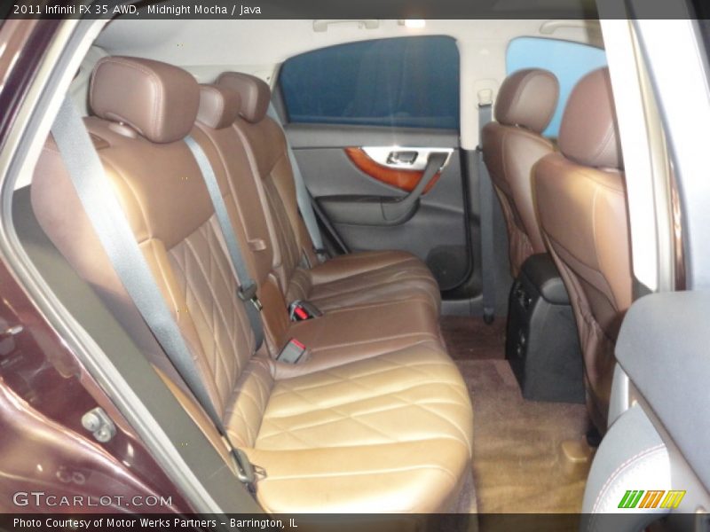 Midnight Mocha / Java 2011 Infiniti FX 35 AWD