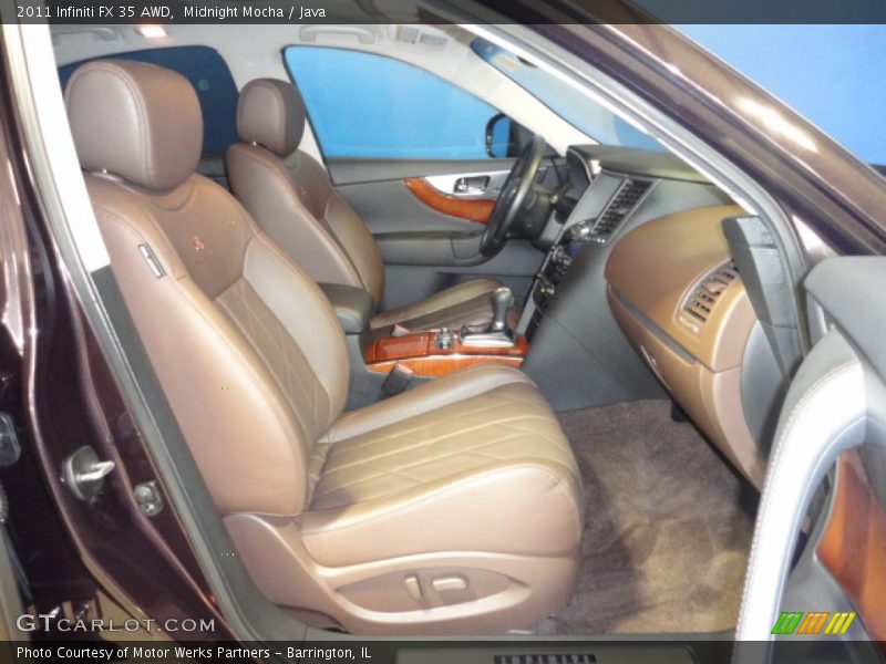 Midnight Mocha / Java 2011 Infiniti FX 35 AWD