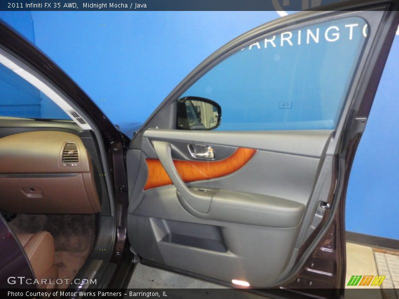 Midnight Mocha / Java 2011 Infiniti FX 35 AWD