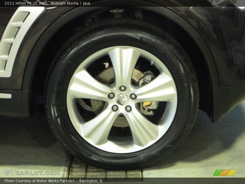 Midnight Mocha / Java 2011 Infiniti FX 35 AWD