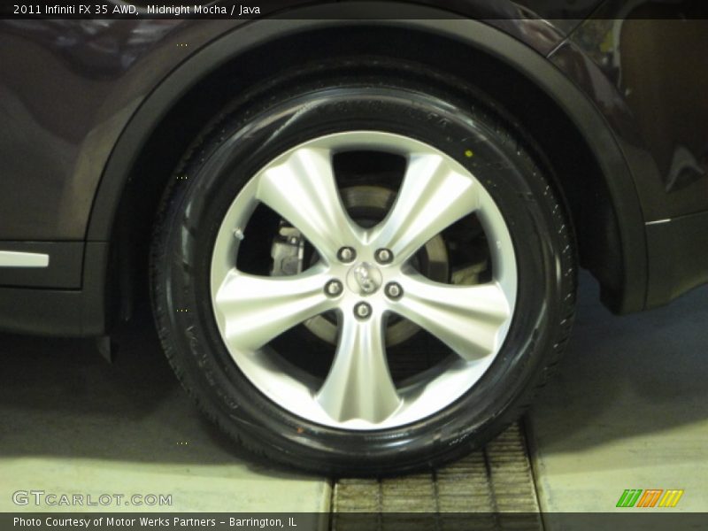 Midnight Mocha / Java 2011 Infiniti FX 35 AWD