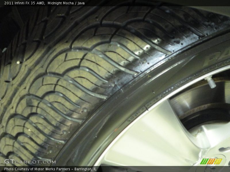Midnight Mocha / Java 2011 Infiniti FX 35 AWD