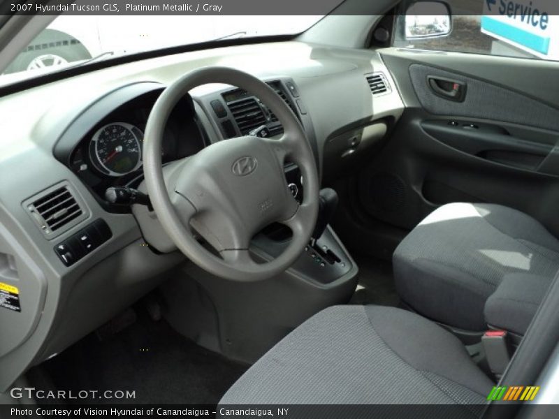 Gray Interior - 2007 Tucson GLS 