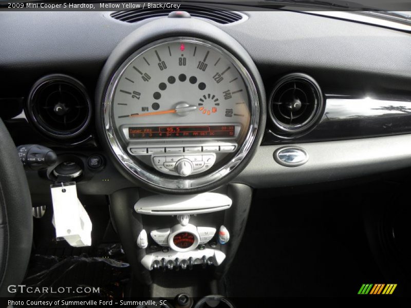 Mellow Yellow / Black/Grey 2009 Mini Cooper S Hardtop