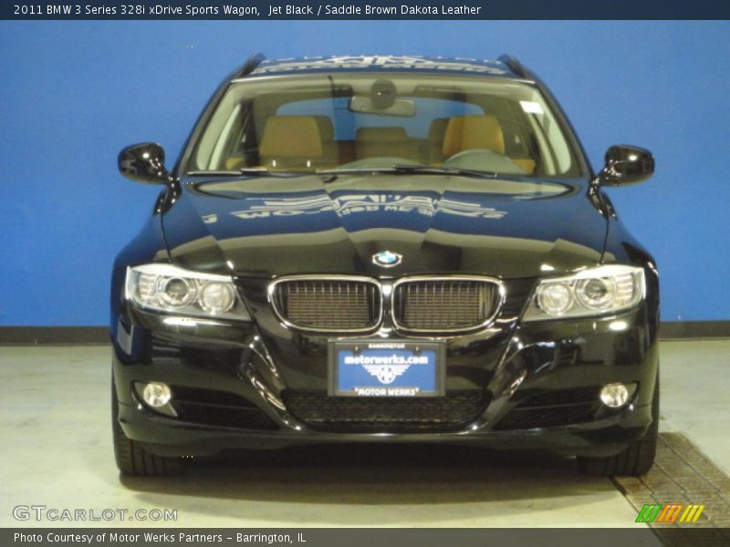 Jet Black / Saddle Brown Dakota Leather 2011 BMW 3 Series 328i xDrive Sports Wagon
