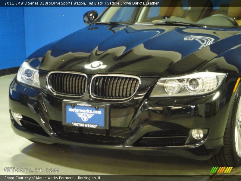 Jet Black / Saddle Brown Dakota Leather 2011 BMW 3 Series 328i xDrive Sports Wagon