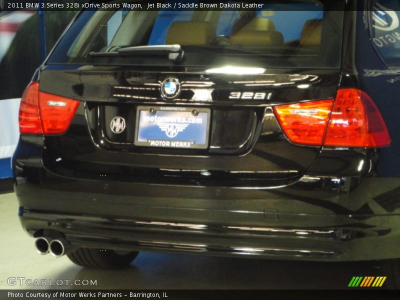 Jet Black / Saddle Brown Dakota Leather 2011 BMW 3 Series 328i xDrive Sports Wagon
