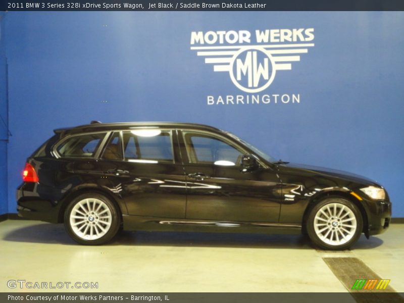 Jet Black / Saddle Brown Dakota Leather 2011 BMW 3 Series 328i xDrive Sports Wagon