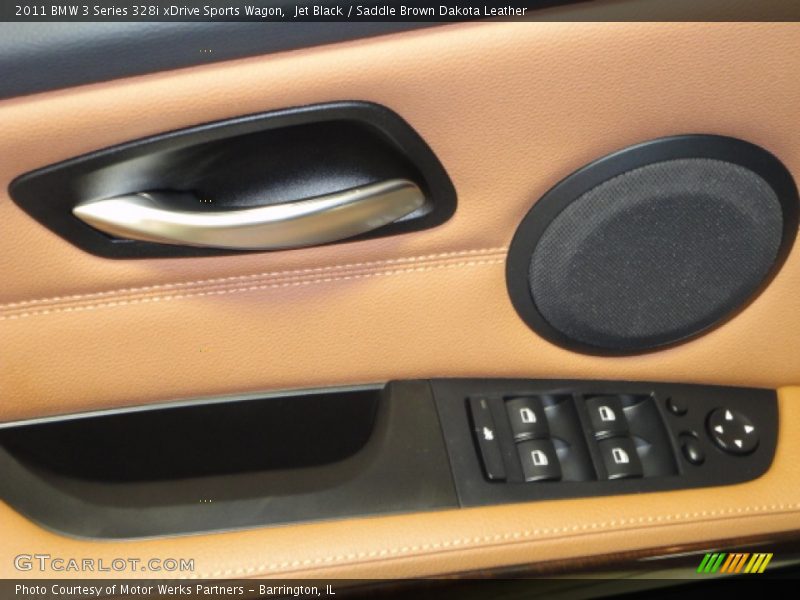 Jet Black / Saddle Brown Dakota Leather 2011 BMW 3 Series 328i xDrive Sports Wagon