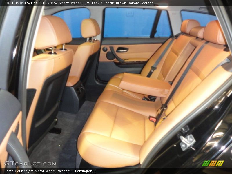 Jet Black / Saddle Brown Dakota Leather 2011 BMW 3 Series 328i xDrive Sports Wagon