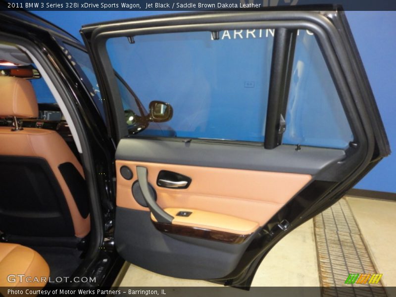 Jet Black / Saddle Brown Dakota Leather 2011 BMW 3 Series 328i xDrive Sports Wagon