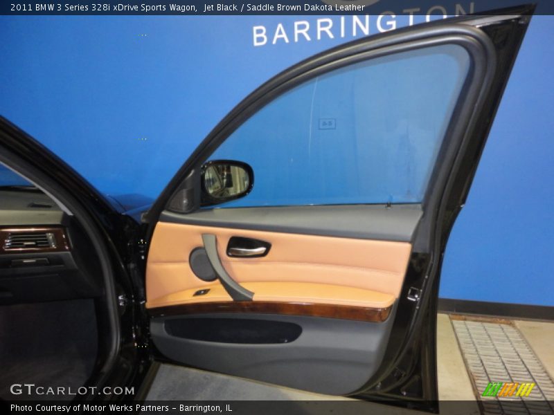 Jet Black / Saddle Brown Dakota Leather 2011 BMW 3 Series 328i xDrive Sports Wagon