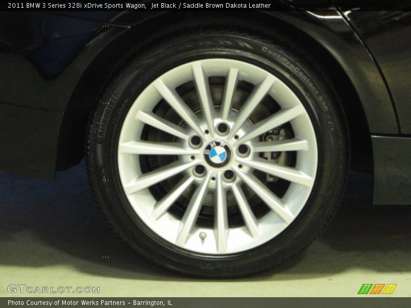 Jet Black / Saddle Brown Dakota Leather 2011 BMW 3 Series 328i xDrive Sports Wagon