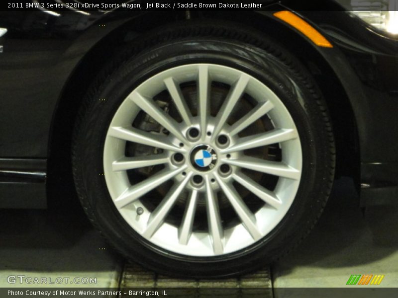Jet Black / Saddle Brown Dakota Leather 2011 BMW 3 Series 328i xDrive Sports Wagon
