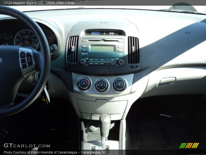 Liquid Silver / Gray 2010 Hyundai Elantra GLS