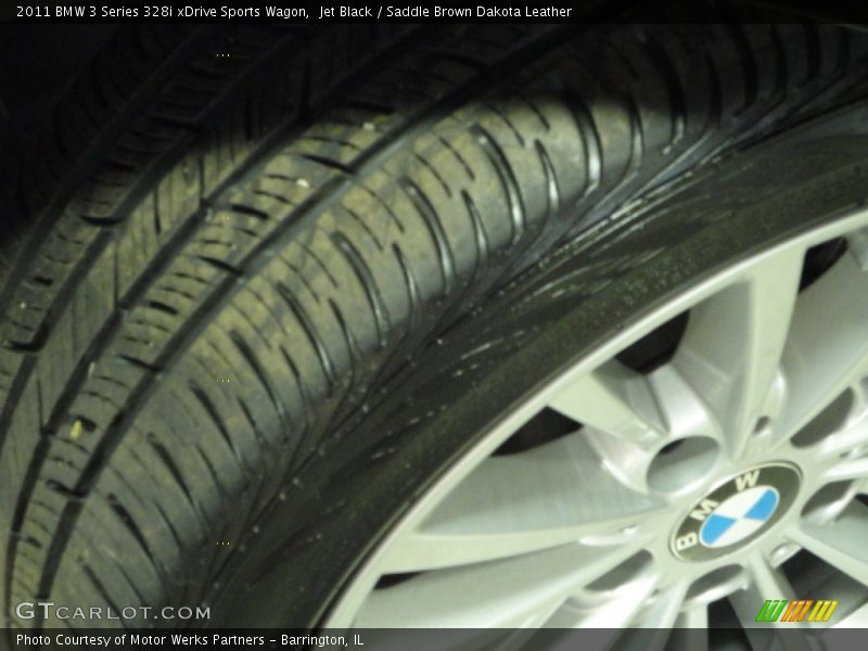 Jet Black / Saddle Brown Dakota Leather 2011 BMW 3 Series 328i xDrive Sports Wagon