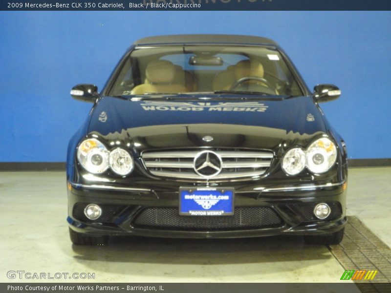 Black / Black/Cappuccino 2009 Mercedes-Benz CLK 350 Cabriolet