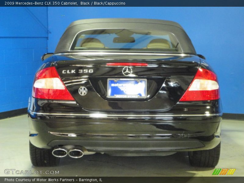 Black / Black/Cappuccino 2009 Mercedes-Benz CLK 350 Cabriolet