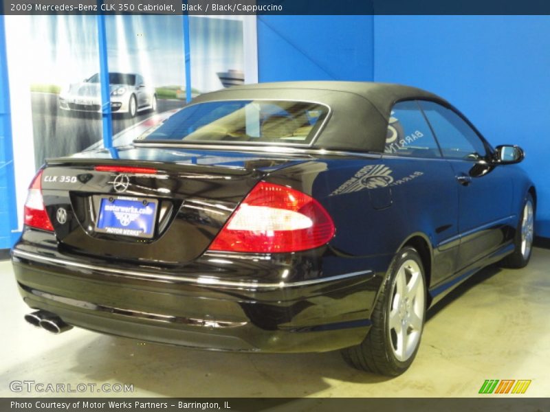 Black / Black/Cappuccino 2009 Mercedes-Benz CLK 350 Cabriolet