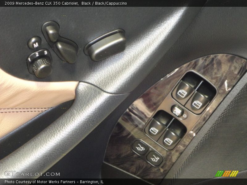 Black / Black/Cappuccino 2009 Mercedes-Benz CLK 350 Cabriolet