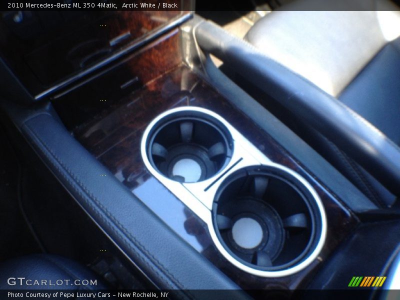 Arctic White / Black 2010 Mercedes-Benz ML 350 4Matic