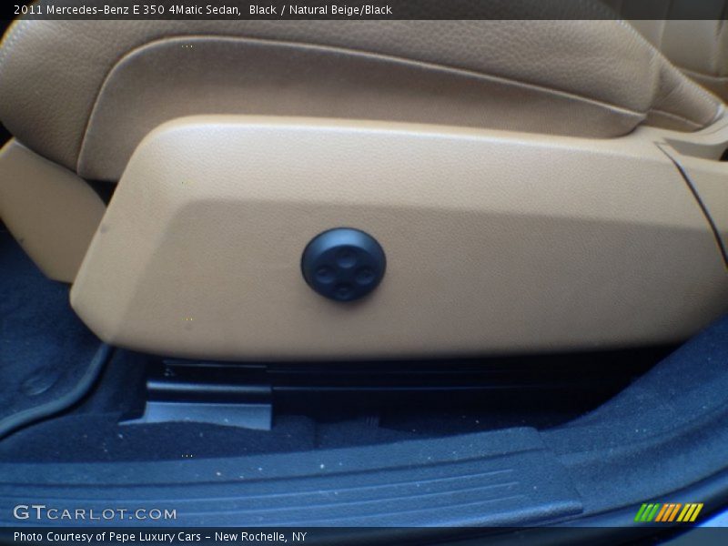 Black / Natural Beige/Black 2011 Mercedes-Benz E 350 4Matic Sedan